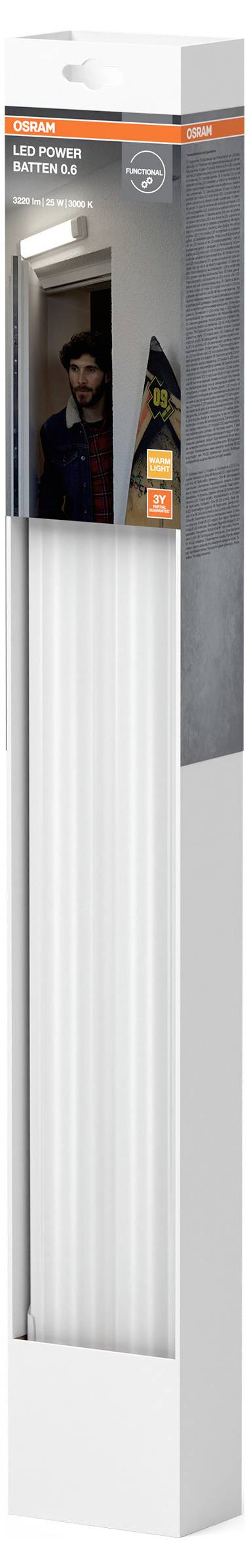 OSRAM HOMELIGHTING LED Power Batten 600 mm 25 W 3000 K LED světelná lišta LED 25 W-2