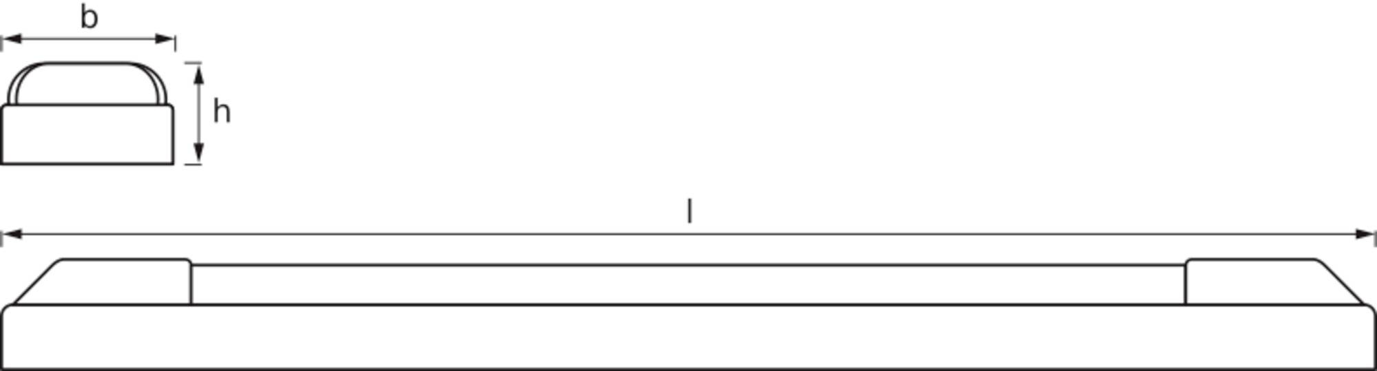 OSRAM HOMELIGHTING LED Power Batten 600 mm 25 W 3000 K LED světelná lišta LED 25 W-5