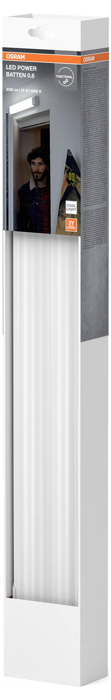 OSRAM HOMELIGHTING LED Power Batten 600 mm 25 W 4000 K LED světelná lišta LED pevně vestavěné LED 25 W neutrální bílá-2