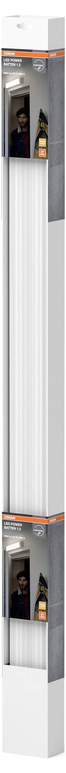 OSRAM HOMELIGHTING LED Power Batten 1200 mm 50 W 3000 K LED světelná lišta LED 50 W-2