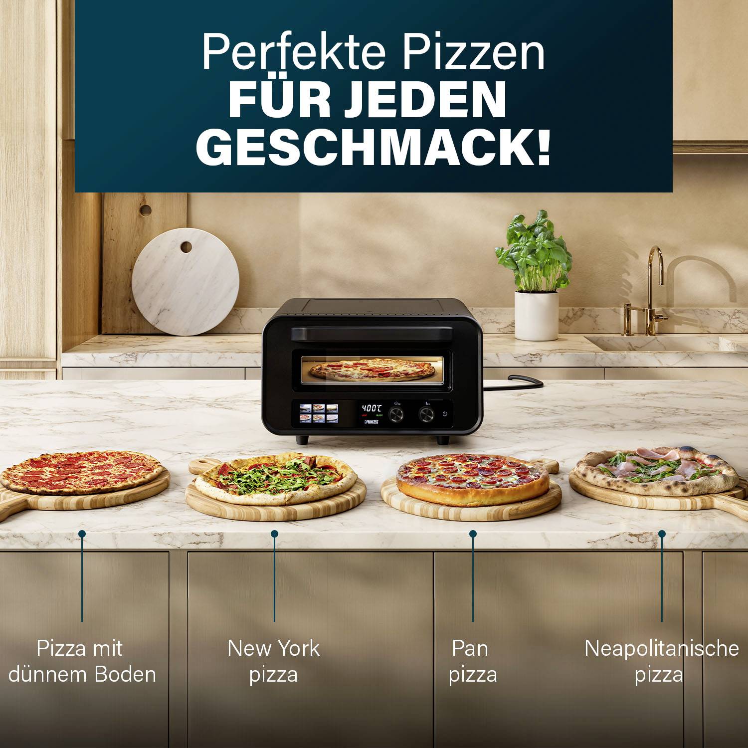Princess Pro Max pec na pečení pizzy s kamenem na pečení pizzy-8