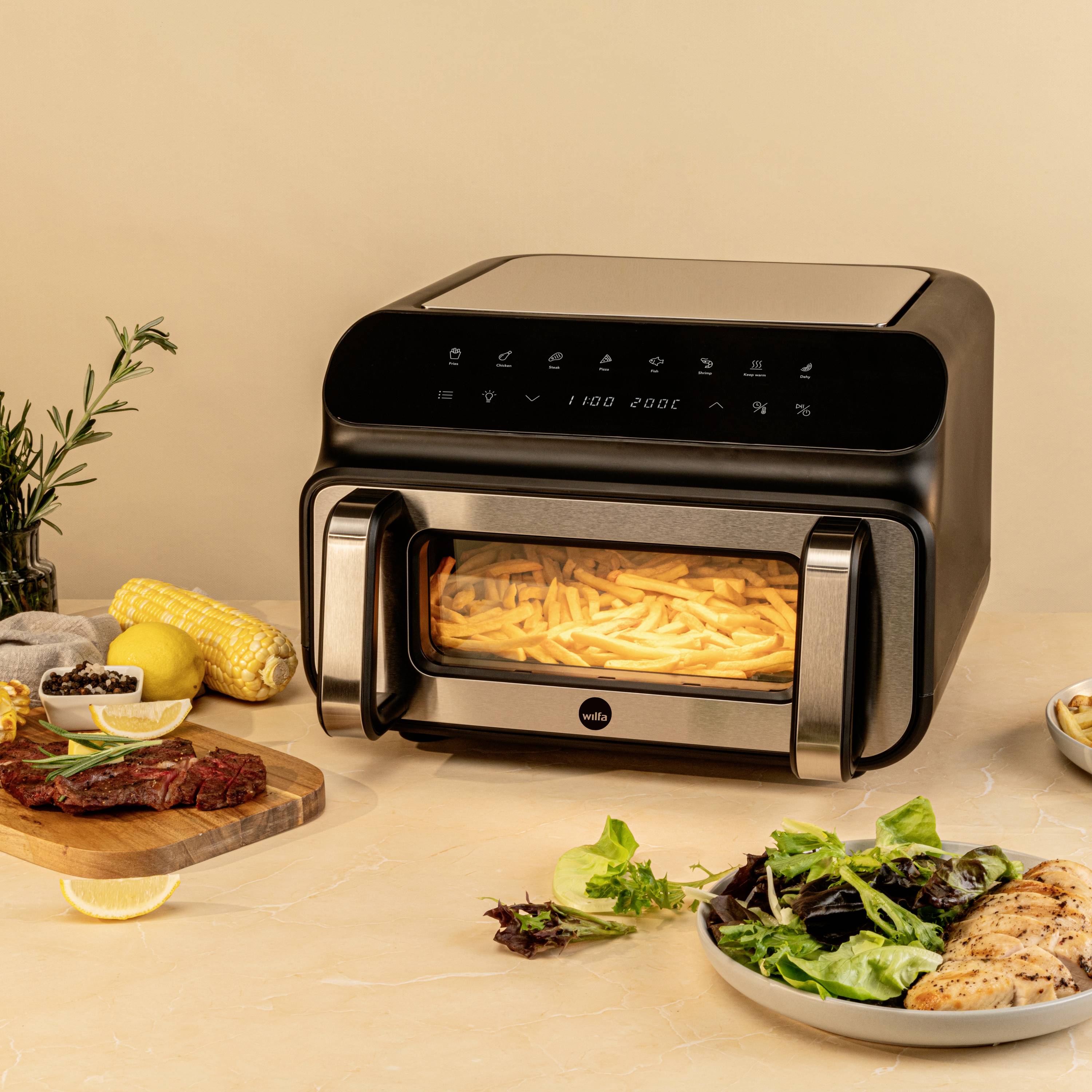 Wilfa Dualfry Grill AFG-10 horkovzdušná fritéza 10 l 1 600 W-6