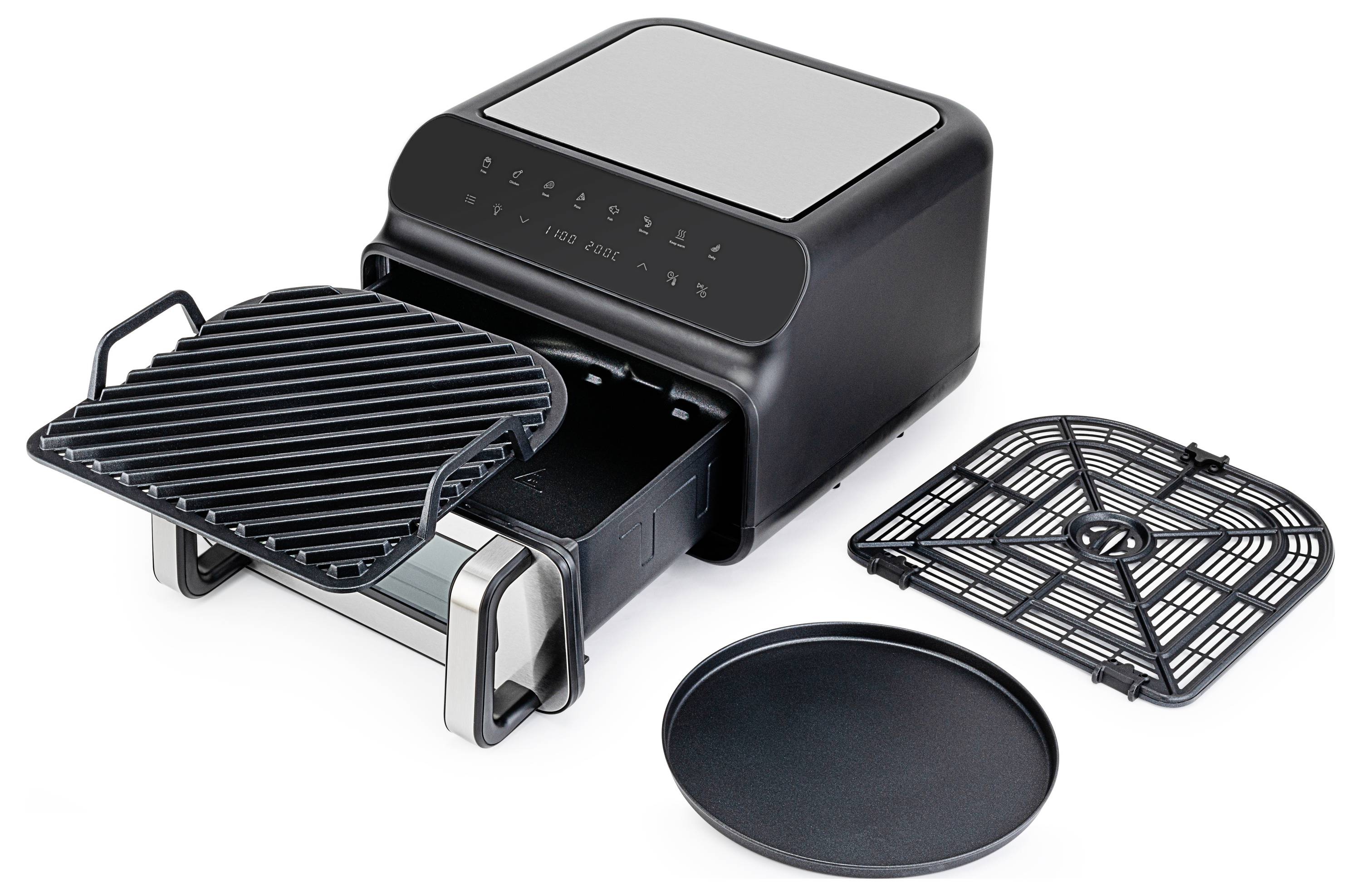 Wilfa Dualfry Grill AFG-10 horkovzdušná fritéza 10 l 1 600 W-3