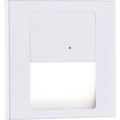 Paulmann 80002 LED Wandeinbauleuchte Tsaro eckig 80x36mm Nástěnné vestavné svítidlo, LED, 1 W, bílá (matná)-0