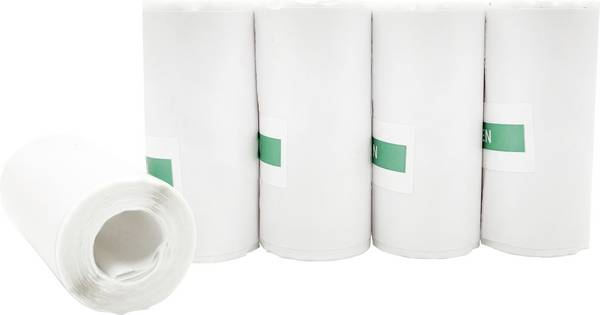 Easypix EASYPIX Sticker Thermopapierrollen Weiß für InstantFUN - 5 Stück pokladní termokotouček 55601 Šířka: 25 mm Délka: 57 mm  5 ks