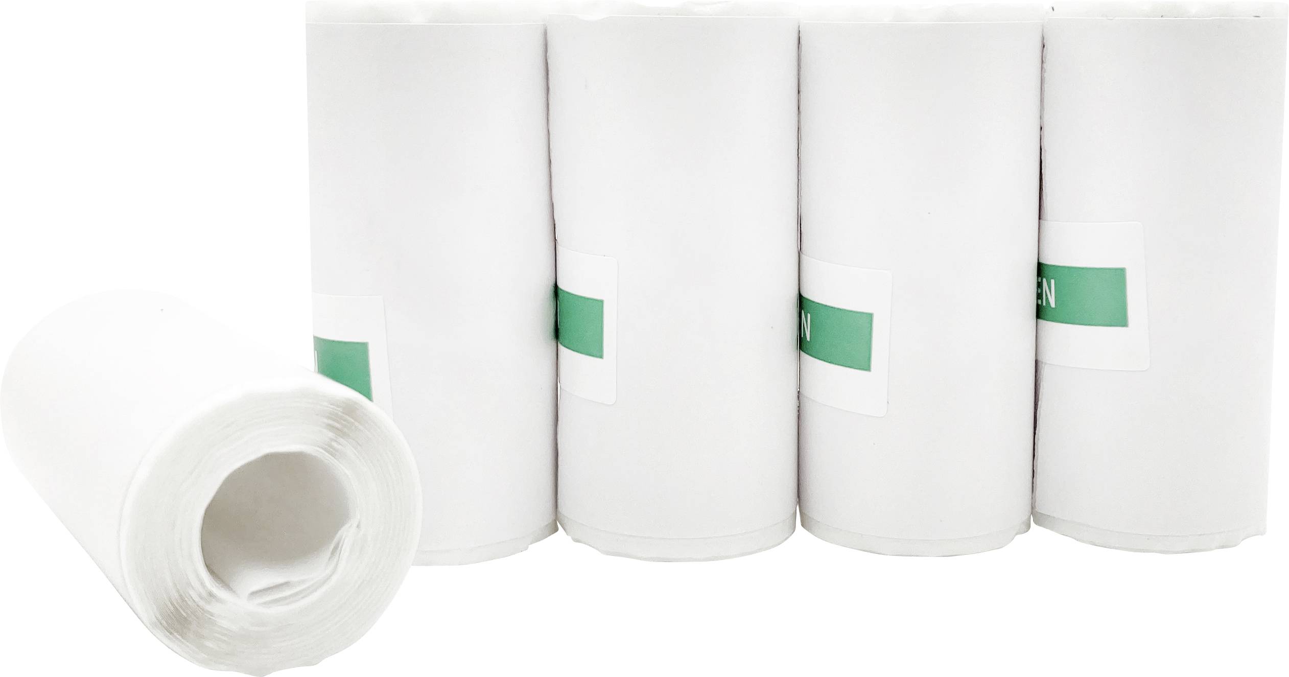 Easypix EASYPIX Sticker Thermopapierrollen Weiß für InstantFUN - 5 Stück pokladní termokotouček 55601 Šířka: 25 mm Délka-0