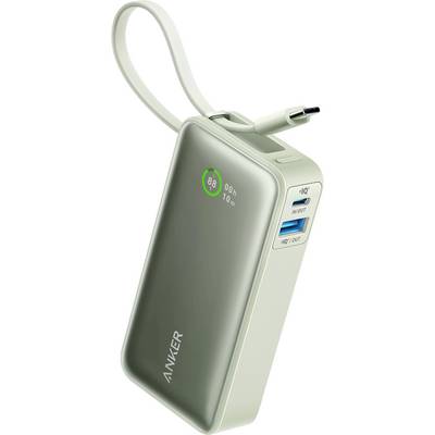 Přenosná powerbanka od Ankeru s digitálním displejem zobrazujícím '88 %', která indikuje stav baterie. Vybavena USB a vstupně/výstupními porty.