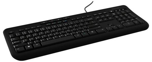 Incase Wired Tastatur 600 Layout Quertz kabelový klávesnice německá, QWERTZ černá