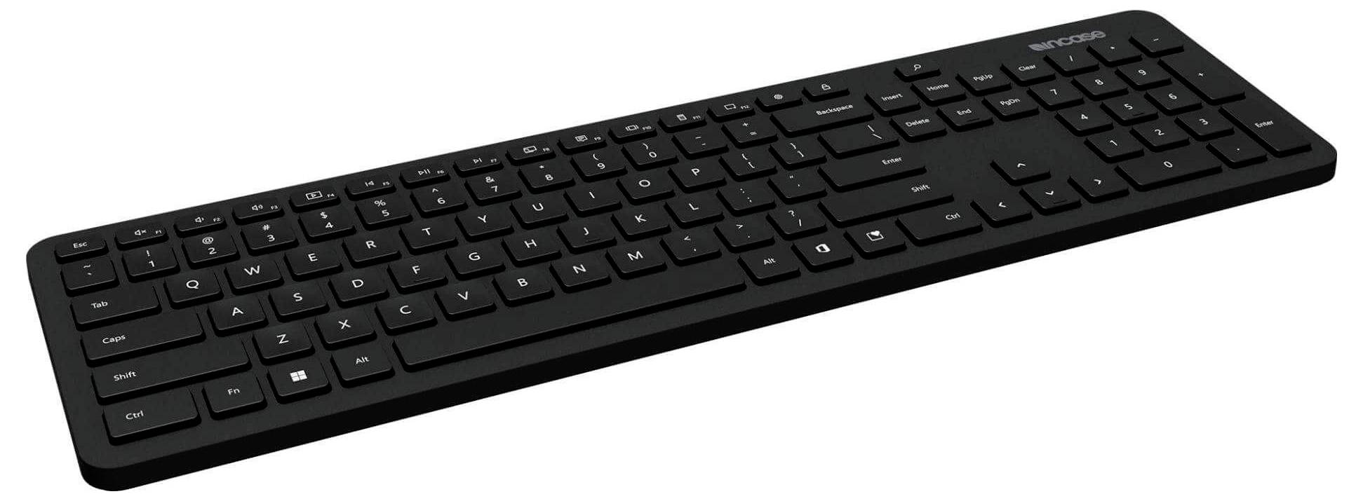 Incase bezdrátový klávesnice německá, QWERTZ černá-4