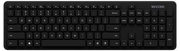 Incase  bezdrátový klávesnice německá, QWERTZ černá