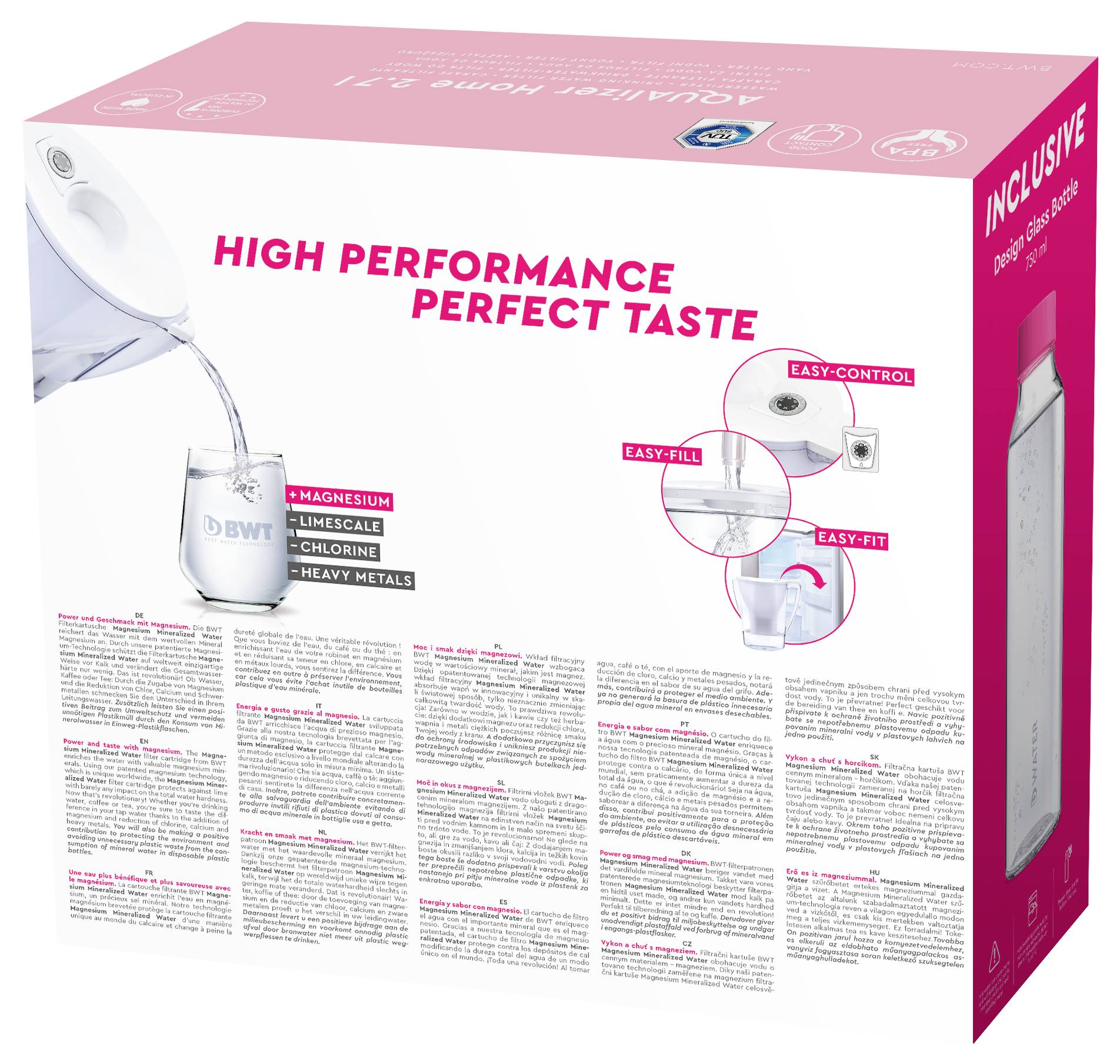 BWT AQUALIZER Home 626883 vodní filtr 2.7 l bílá-2