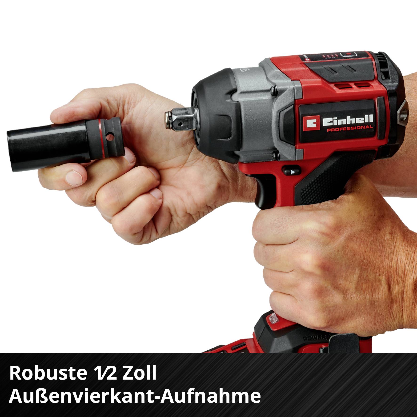 Einhell Professional TP-CW 18/750-C Li BL - Solo, 4510065 aku rázový utahovák, 750 Nm, bez akumulátoru-9