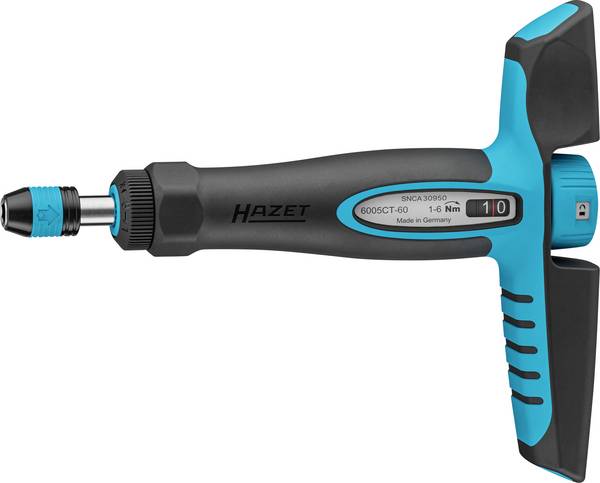 Hazet 6005CT-60  momentový šroubovák  1 - 6 Nm DIN EN ISO 6789-2:2017