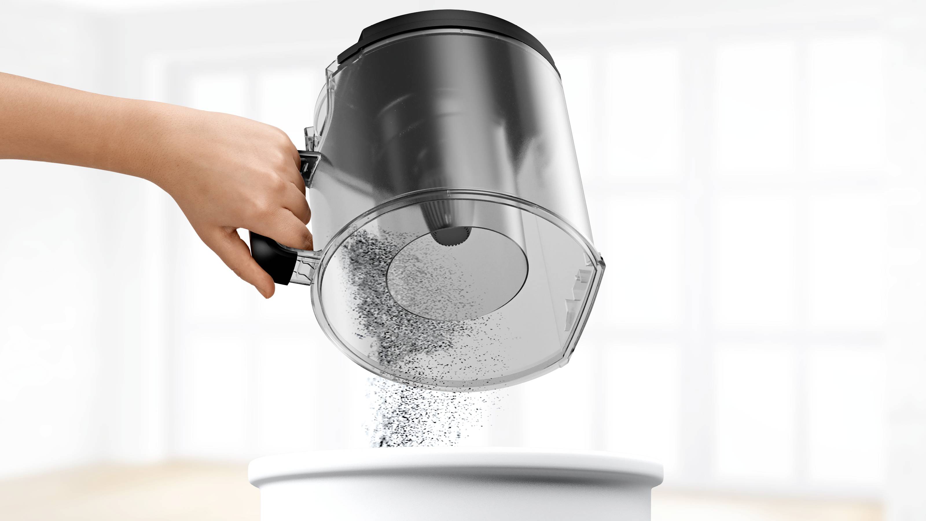 Bosch beutelloster Staubsauger GS41 Serie 6, weiß bezsáčkový vysavač 700 W bezsáčkový-4