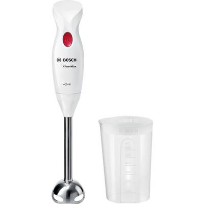 Bosch CleverMixx 400 Watt Metallfuß tyčový mixér 400 W nerezová ocel, bílá-0