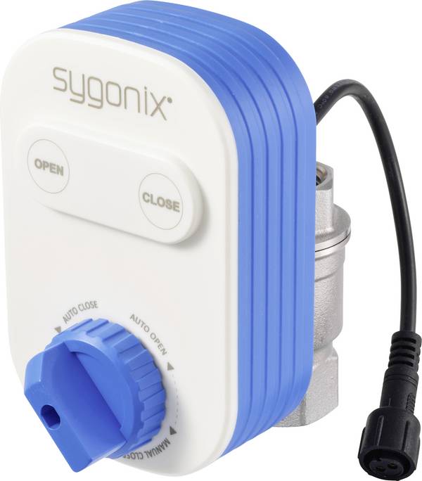 Sygonix  bezdrátový hnací jednotka kulového kohoutu  10 bar (max)