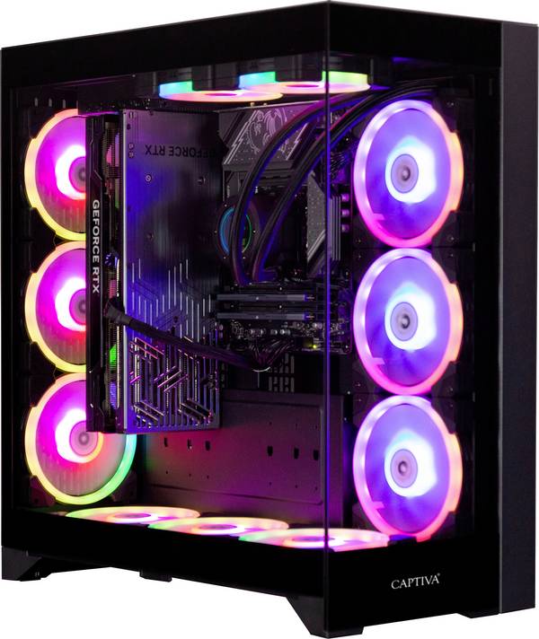 Captiva Gaming PC Ultimate Gaming R89-514    AMD Ryzen 7 9800X3D  64 GB RAM  2000 GB SSD AMD AMD Radeon Graphics Nvidia GeForce® RTX™ 5090 32 GB   89514