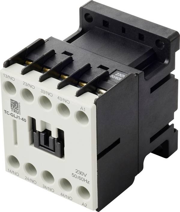 TRU COMPONENTS TC-GYJ1-40-230VAC pomocný stykač 4 spínací kontakty 230 V/AC 10 A 1 ks