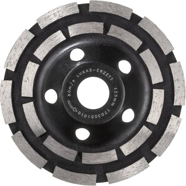 LUKAS-ERZETT A345531151607185 Diamantový brusný hrnec DST S5 universal Ø 115 mm pro úhlové brusky DST S5 115x22,23x5   1 ks