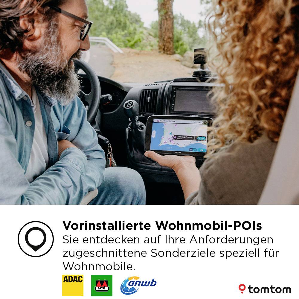 TomTom Go Camper Max 7" 2nd navigace pro nákladní automobily 17.8 cm 7 palec-2