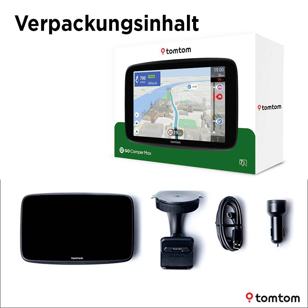 TomTom Go Camper Max 7" 2nd navigace pro nákladní automobily 17.8 cm 7 palec-10
