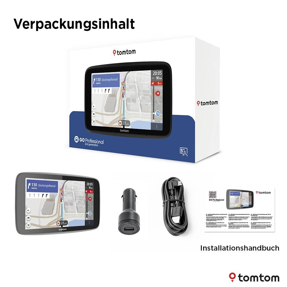 TomTom Go Prof 5" 2nd navigace pro nákladní automobily 12.7 cm 5 palec-8