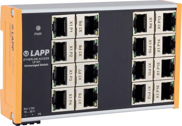LAPP 21700146 ETHERLINE® ACCESS UF16T průmyslový ethernetový switch  1000 MBit/s