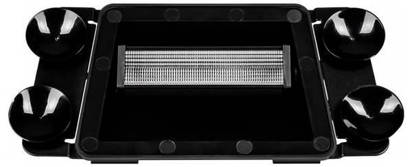SecoRüt čelní blikač / odklízecí vozidlo LED Blitzer 12&24 Volt Strobo LW0052 12 V/DC, 24 V/DC  přísavka oranžová