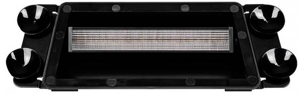 SecoRüt čelní blikač / odklízecí vozidlo LED Blitzer 12&24 Volt Strobo LW0054   přísavka oranžová