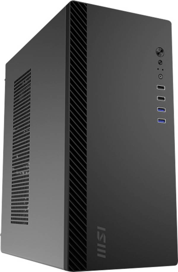 MSI 306-7G25L21-W57 midi tower PC skříň   1 předinstalovaný ventilátor