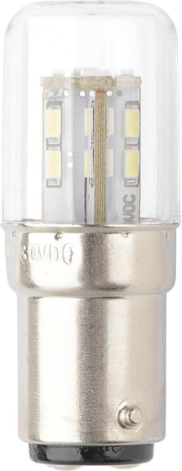 TRU COMPONENTS TC-13776152 indikační LED bílá BA15d 12 V/DC, 24 V/DC 200 lm