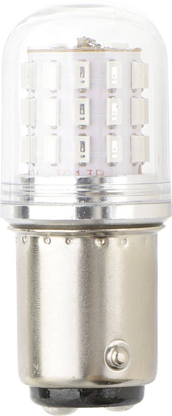 TRU COMPONENTS TC-13776188 indikační LED zelená BA15d 10 V/DC, 30 V/DC 250 lm