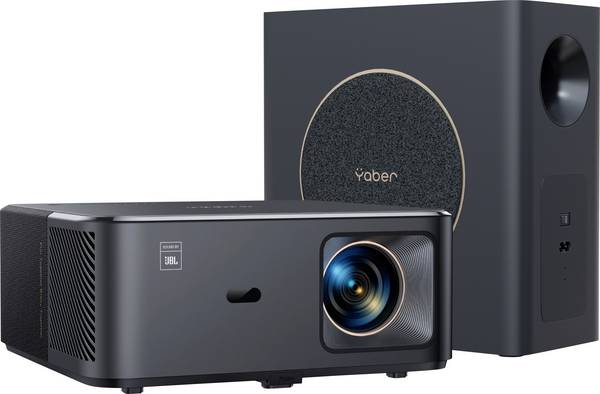 Yaber projektor  K2S Pro LCD 800 ANSI-Lumen 1920 x 1080 Full HD Integrované aplikace Smart System, Smart TV-Dongle, Full HD, Integrovaný reproduktor JBL, Wi-Fi, s dálkovým ovládáním