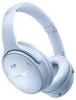 Bose QuietComfort sluchátka uzavřená (Over Ear) Bez kabelu, kabelová, Bluetooth® stereo modrá Potlačení hluku, Redukce šumu mikrofonu Indikátor nabití, složitelná, regulace hlasitosti mobil