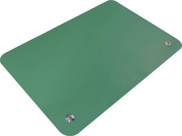 Quadrios  ESD podložka na stůl zelená (d x š) 55 mm x 55 mm Antistatické
