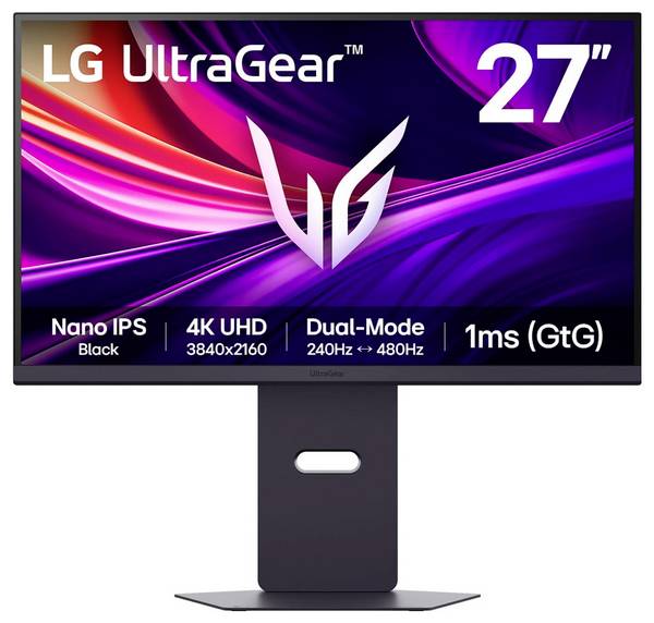LG Electronics UltraGear 27G850A-B herní monitor 68.6 cm (27 palec)3840 x 2160 Pixel, 16:9, 1 ms