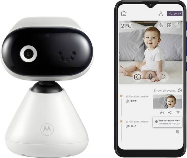 Motorola PIP1000 Connect dětská chůvička s kamerou Wi-Fi