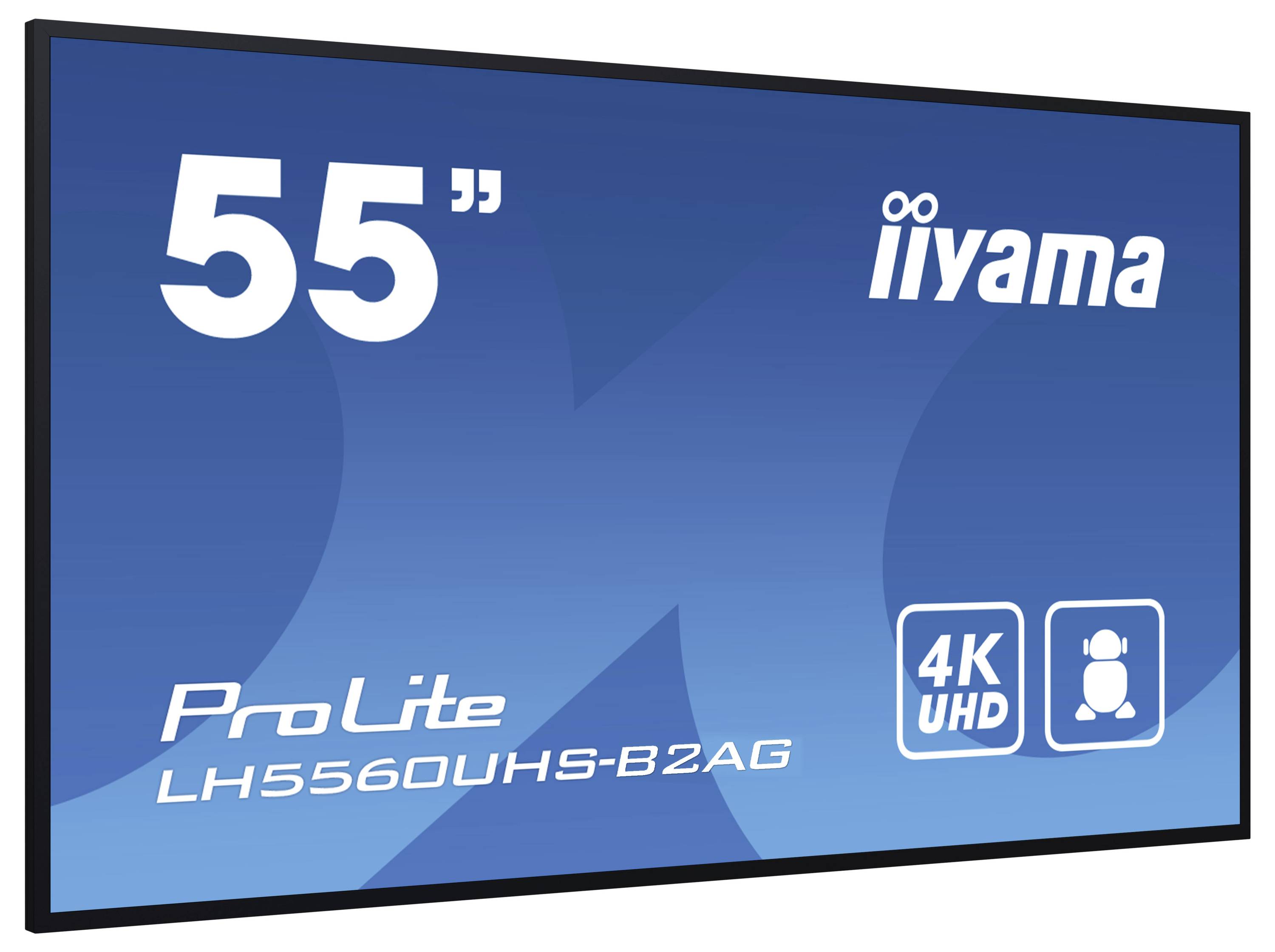 Iiyama ProLite displej Digital Signage Energetická třída (EEK2021): E (A - G) 139 cm 55 palec 3840 x 2160 Pixel 24/7-2