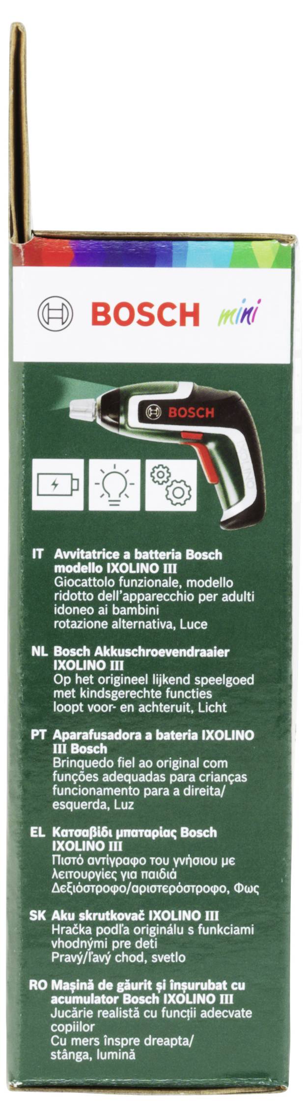 Theo Klein 8031 Bosch aku šroubovák Ixolino 7 Bosch Akkuschrauber Ixolino 7-10
