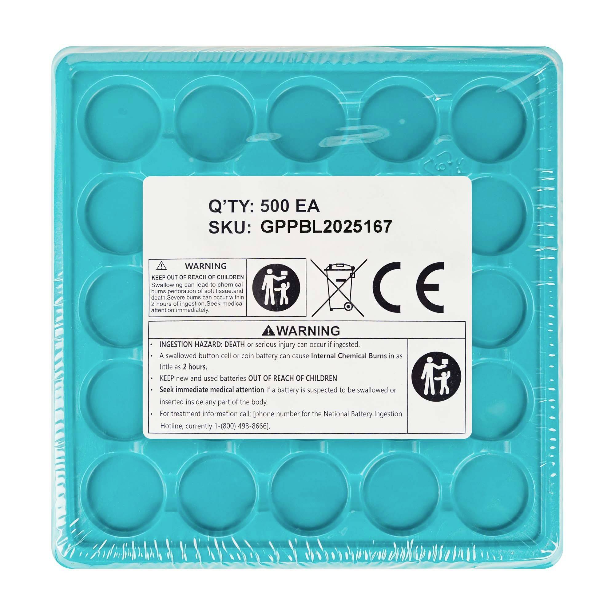GP CR2025 Bulk sada knoflíkových baterií 3 V 160 mAh 25 ks-2