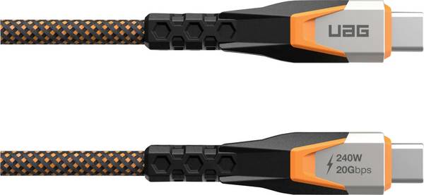 Urban Armor Gear Kabel USB-C  USB 3.2 Gen2 USB-C ® zástrčka, USB-C ® zástrčka 0.75 m černá  9B4415114097