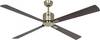 CasaFan ECO NEO III 152 MA-NB/KI WiFi Flügel Nussbaum/Kirsche stropní ventilátor 27 W (Ø x v) 152 cm x 360 mm starožitná mosaz s dálkovým ovládáním, s časovačem, vhodný i pro zimní provoz, ovládání prostřednuctvím aplikace