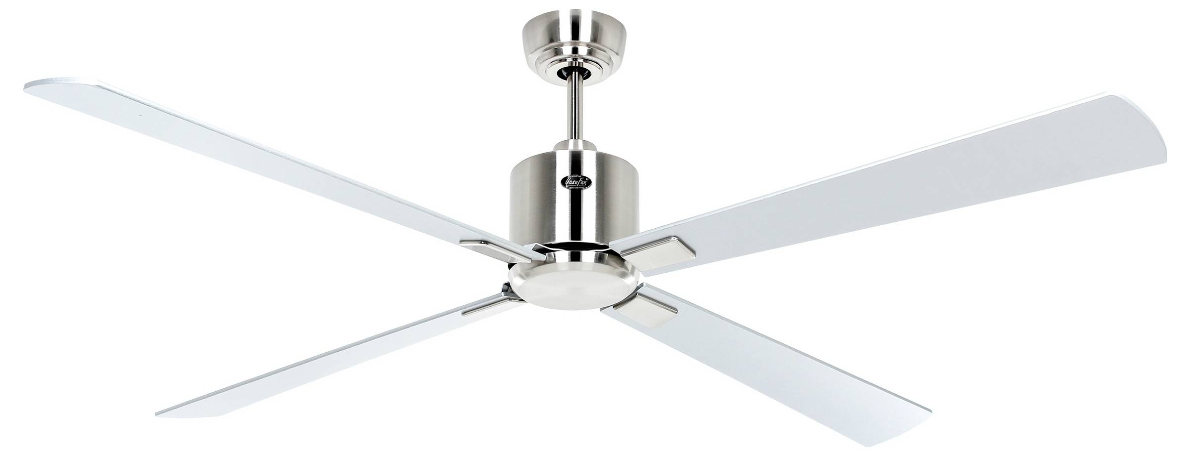 CasaFan ECO NEO III 152 BN-WN/SI WiFi Flügel Wenge/silber stropní ventilátor 27 W (Ø x v) 152 cm x 360 mm chrom (kartáčo-3
