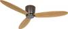 CasaFan ECO PLANO II 132 BZ-EN WiFi stropní ventilátor 28 W (Ø x v) 132 cm x 160 mm bronzová s dálkovým ovládáním, s časovačem, vhodný i pro zimní provoz, ovládání prostřednuctvím aplikace