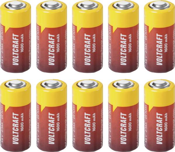 VOLTCRAFT  speciální typ baterie 2/3 AA Hořejšek tlačítka Li-SoCl2 3.6 V 1600 mAh 10 ks