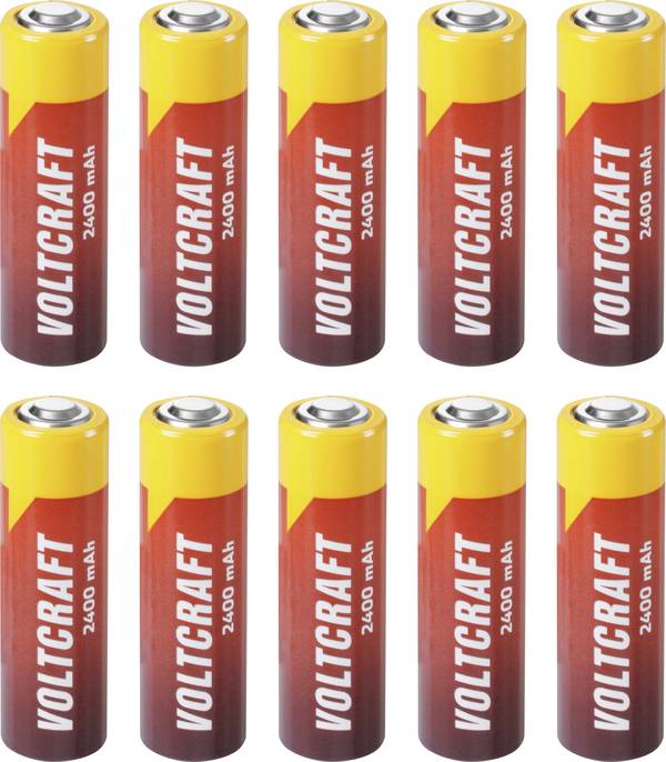 VOLTCRAFT  speciální typ baterie AA Hořejšek tlačítka Li-SoCl2 3.6 V 2400 mAh 10 ks