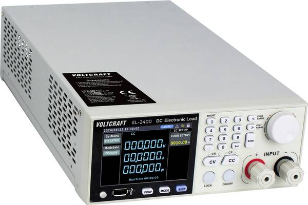 VOLTCRAFT EL-2400 elektronická zátěž 600 V/DC 40 A 400 W
