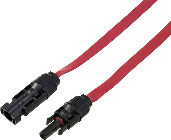 TRU COMPONENTS TC-13805760  prodlužovací solární kabel 4.0 mm² 30 A Délka kabelu 0.5 m