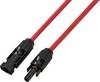 TRU COMPONENTS TC-13806200 prodlužovací solární kabel 6.0 mm² 30 A Délka kabelu 5 m