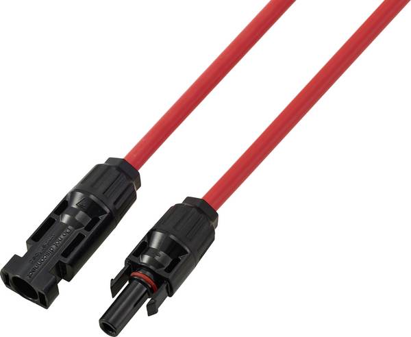 TRU COMPONENTS TC-13806200  prodlužovací solární kabel 6.0 mm² 30 A Délka kabelu 5 m